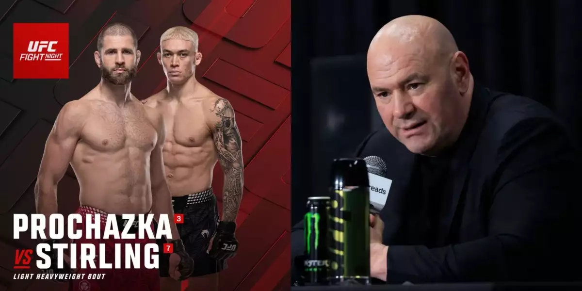 Hrozí zrušení zápasu Jiřího Procházky? Dana White reaguje na kritickou situaci