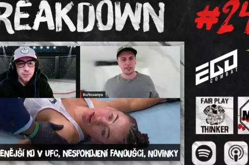 BREAKDOWN 248: Nejšílenější KO v UFC, Nespokojení Fanoušci, Novinky