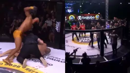 VIDEO: Divočina v Brazílii! Vítěz nechtěl pustit submisi a rozpoutal peklo