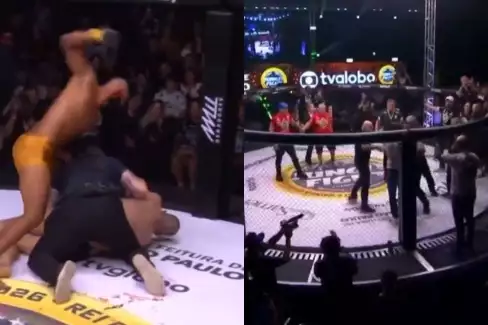 VIDEO: Divočina v Brazílii! Vítěz nechtěl pustit submisi a rozpoutal peklo