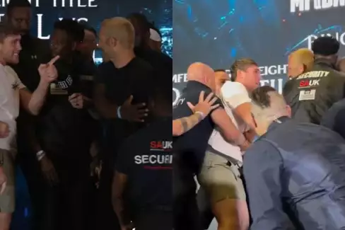 VIDEO: Till a Rockhold se dostali do potyčky! Do akce musela ochranka!