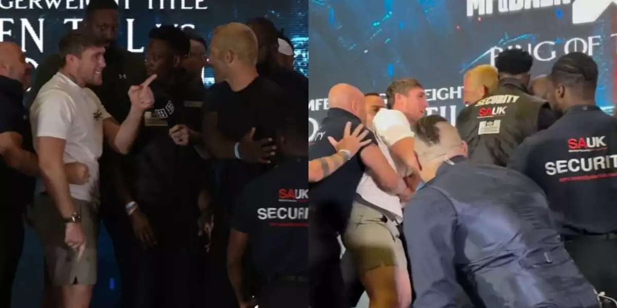 VIDEO: Till a Rockhold se dostali do potyčky! Do akce musela ochranka!