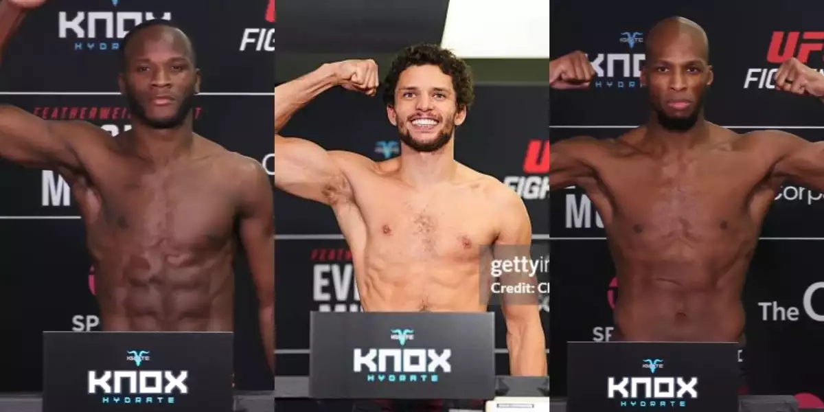 UFC Londýn - Vážení: Výrazné nesplnění limitu a ztráta na poslední chvíli! 