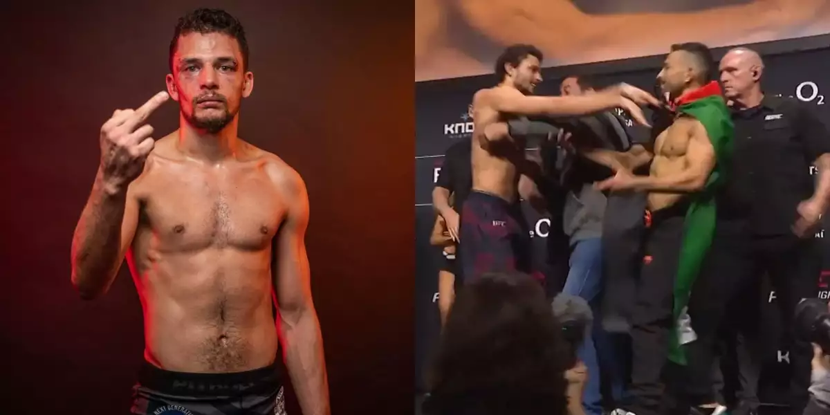 VIDEO: Nedá si pokoj! Shem Rock řádil na veřejném UFC vážení