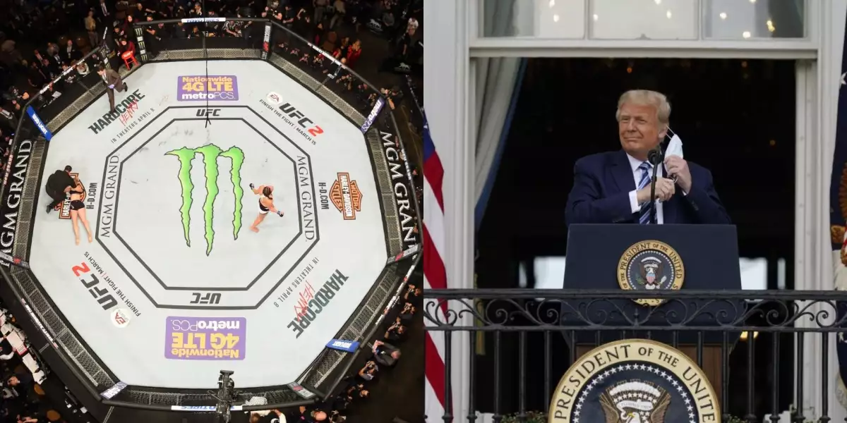 UFC v Bílém domě? Prezident USA Trump chce velkolepý galavečer