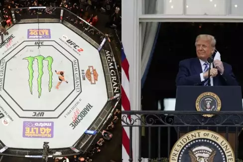 UFC v Bílém domě? Prezident USA Trump chce velkolepý galavečer
