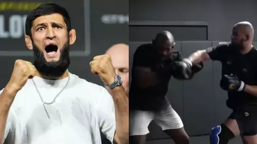 VIDEO: Podívejte se, jak neporažený Chimaev poslal Rountreeho do kolen!