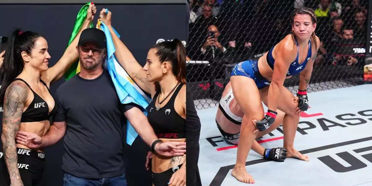 Bizarní staredown před UFC! Kondomy a peníze létaly vzduchem