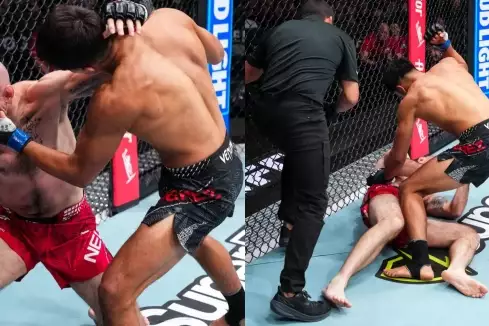 Brutální debut v UFC! Nová posila potřebovala na tvrdé KO pouhých 27 sekund
