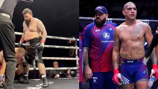 VIDEO: Trenér Alexe Pereiry řádil v ringu! Soupeře brutálně ukončil