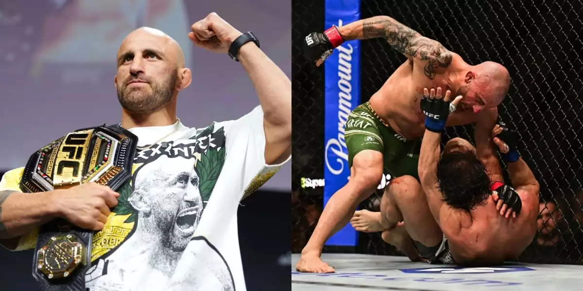 UFC elita reaguje na další vítězství Alexandera Volkanovskiho