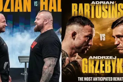 KSW 105 - Vážení: Hall bude v bitvě s Pudzianowskim o 30 kilo těžší! 
