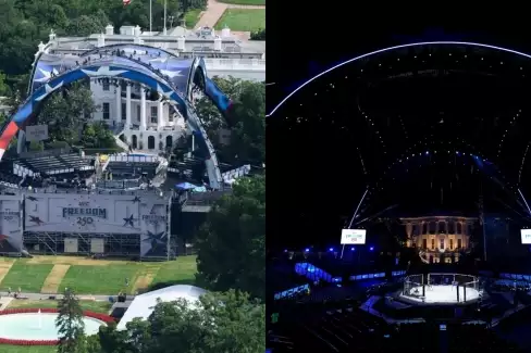 Déšť a blesky? UFC odhalilo, co se stane, pokud počasí zaskočí turnaj v Bílém domě
