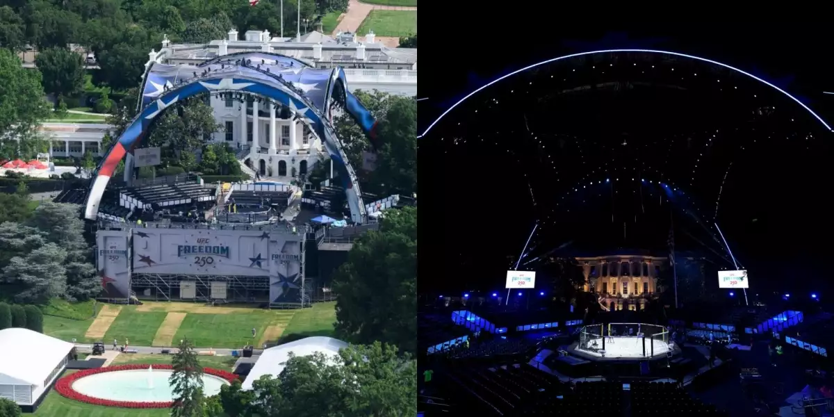 Déšť a blesky? UFC odhalilo, co se stane, pokud počasí zaskočí turnaj v Bílém domě