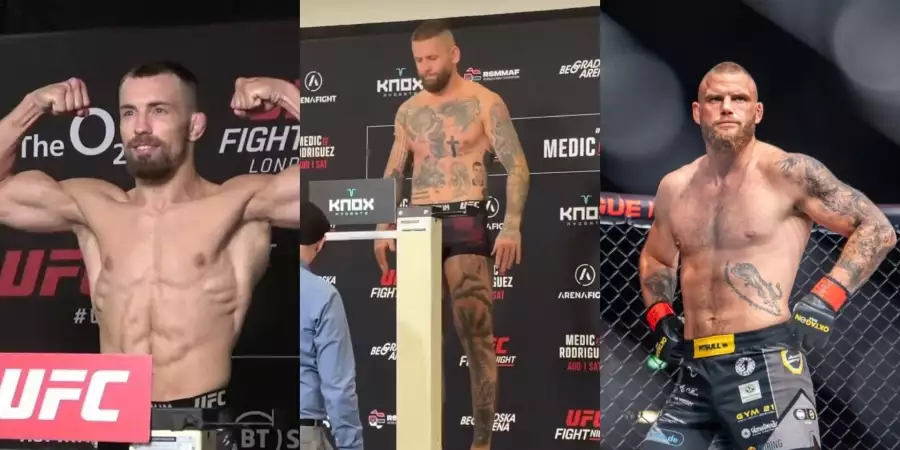 UFC Bělehrad - Vážení: Jak si vedli OKTAGON veteráni Klein, Čepo a Poppeck?