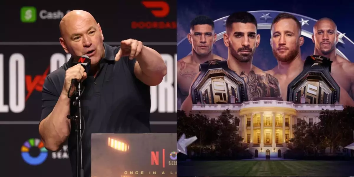 Dana White vysvětlil výběr zápasů pro epický UFC galavečer v Bílém domě