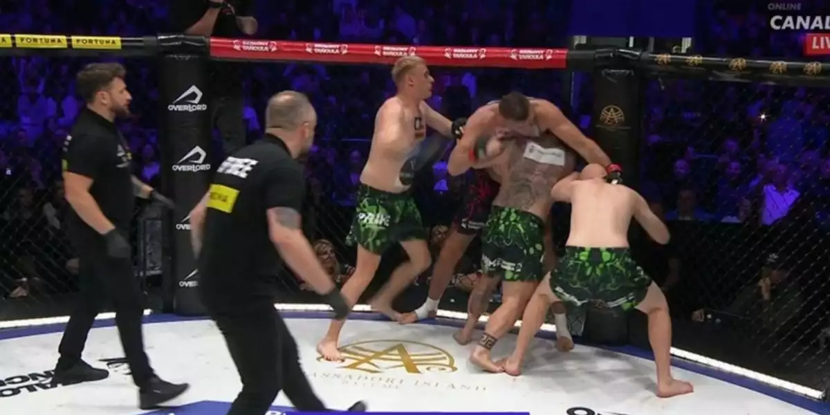 VIDEO: Šel o titul s Kličkem nebo Fajkem! Teď bojoval v bizaru proti třem