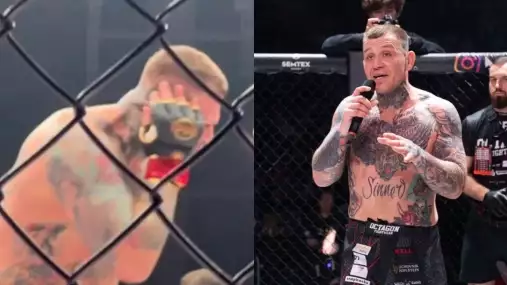 Skoro mu ukousl ucho a hned poté souhlasil Mikulášek s dalším zápasem!