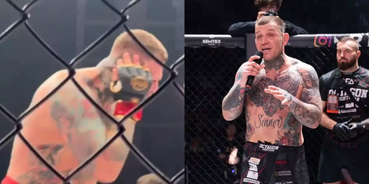 Skoro mu ukousl ucho a hned poté souhlasil Mikulášek s dalším zápasem!