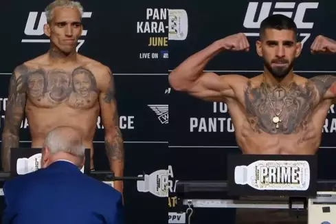 UFC 317 - Očekávaný galavečer přišel po pátečním vážení o jeden zápas!