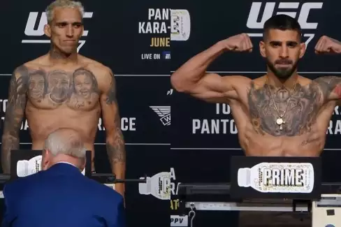 UFC 317 - Očekávaný galavečer přišel po pátečním vážení o jeden zápas!