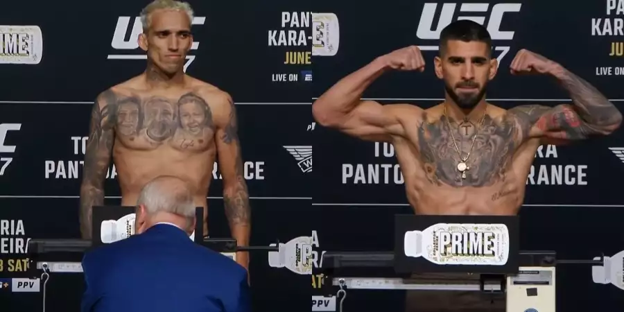 UFC 317 - Očekávaný galavečer přišel po pátečním vážení o jeden zápas!