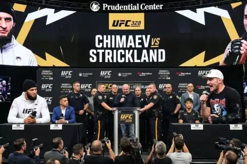 UFC 328 trhá rekordy! Tisková konference se stala tou nejsledovanější