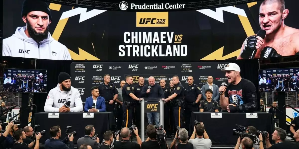 UFC 328 trhá rekordy! Tisková konference se stala tou nejsledovanější