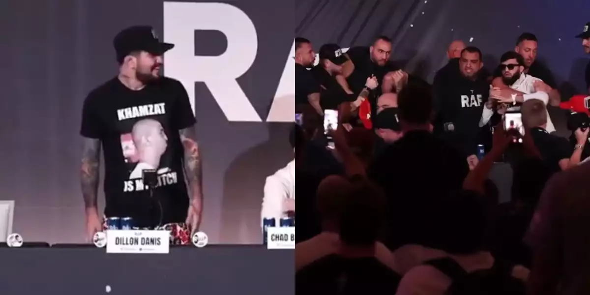 VIDEO: To se pořádně zvrtlo! Tsarukyan se vrhl na Danise a vypuklo peklo