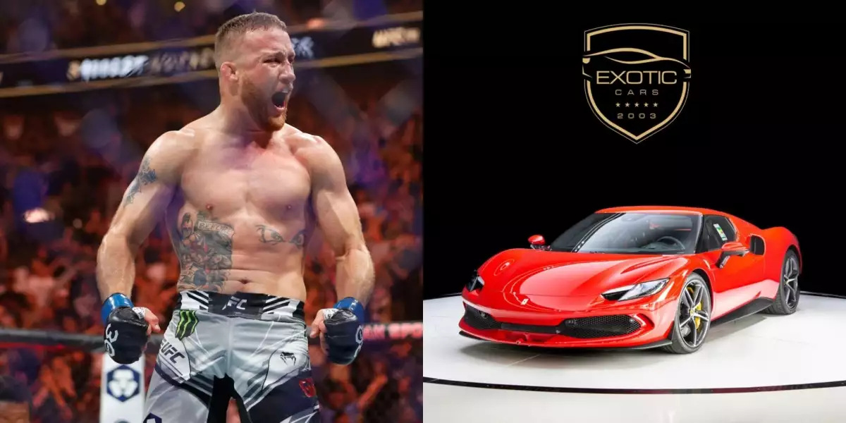 Když ne titul, tak alespoň Ferrari! Justin Gaethje vyhrál luxusní automobil