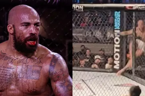 VIDEO: Krutý večer! Nejdřív vypadl z oktagonu a pak dostal tvrdé KO