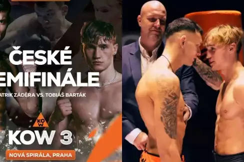 KO Warriors: Kdo zvítězil v českém semifinále Záděra vs. Barták?