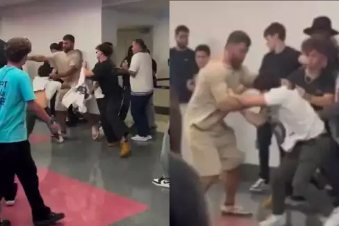 VIDEO: Bývalý šampion UFC se zapletl do bitky s influencery!