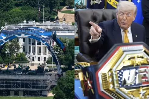 Prezident Trump opět překvapil! Zůstane UFC aréna před Bílým domem natrvalo?