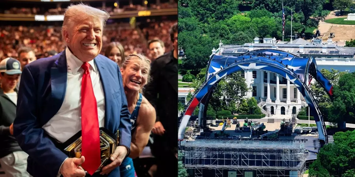 Historický turnaj UFC v Bílém domě se blíží! Trump očekává rekordní sledovanost