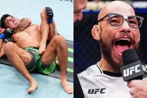 VIDEO: Tohle se jen tak nevidí! Silva ukončil soupeře škrcením jednou rukou