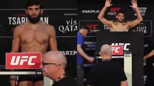 UFC Katar: Vážení! Jak si vedl Rock před velkou UFC premiérou?