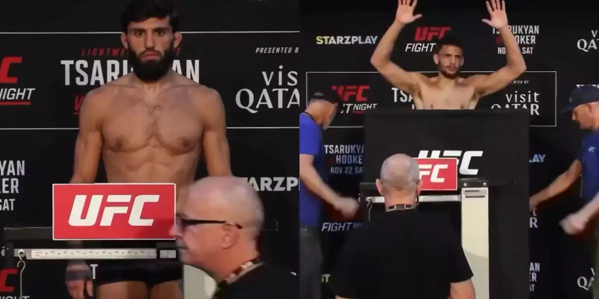 UFC Katar: Vážení! Jak si vedl Rock před velkou UFC premiérou?