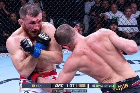 Krádež? UFC elita reaguje na další epickou bitvu Yan vs Dvalishvili 3