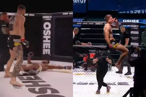 VIDEO: Šílené kombo a brko na kleci! Polská MMA akce obletěla celý svět
