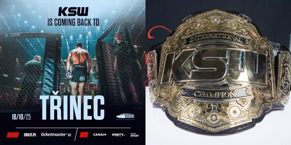 KSW si do Třince přichystalo další titulovou bitvu!
