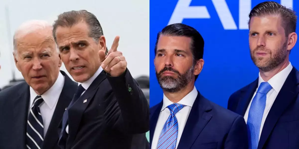 Historický moment nebo trolling? Synové prezidentů USA proti sobě v MMA