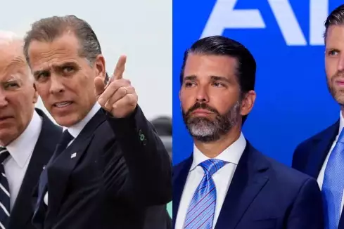 Historický moment nebo trolling? Synové prezidentů USA proti sobě v MMA