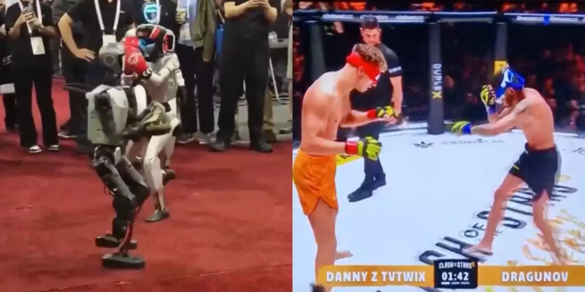 RoboDrop! První mistrovství v boxu robotů chvílemi vypadalo jak bitva slepých z Clash