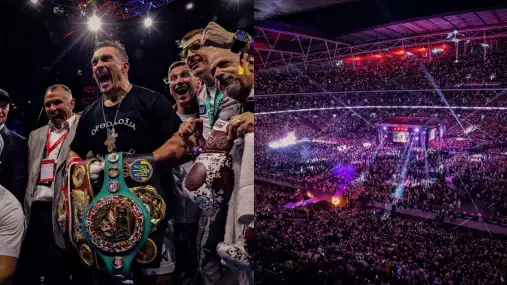 VIDEO: Tvrdé KO! Fenomenální Usyk ukončil Duboise před 90 000 fanoušky!