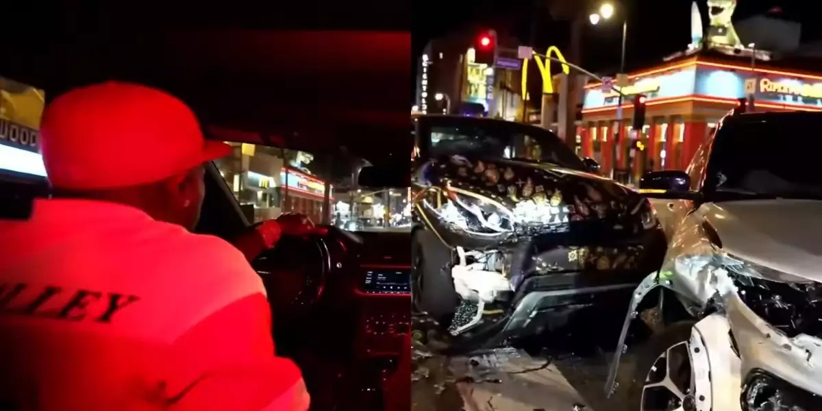Hvězda UFC měla během streamu vážnou autonehodu! Range Rover skončil na odpis