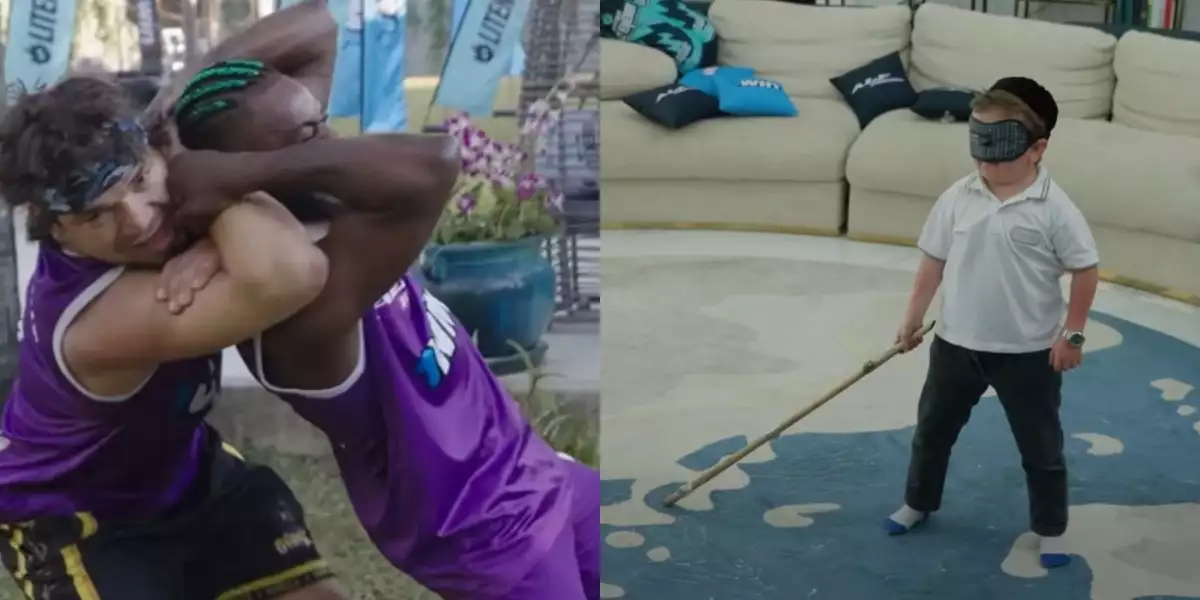 VIDEO: Sterlinga uškrtil člen vlastního týmu, ale pak si poradil s tyranem Hasbullou