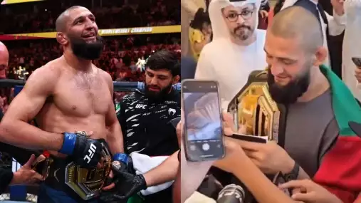 VIDEO: Khamzat je doma! Na letišti v Abú Dhabí se dočkal vřelého přivítání