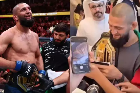 VIDEO: Khamzat je doma! Na letišti v Abú Dhabí se dočkal vřelého přivítání