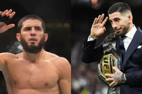 Šampion Makhachev utekl? Ilia Topuria dál pálí do svého rivala